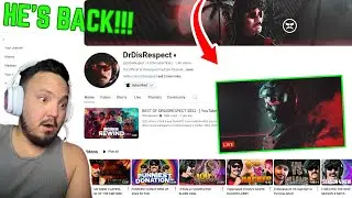 Reacting to Dr Disrespect Return - THE TRUTH 