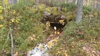 Нашёл две ЗЕМЛЯНКИ со времен войны