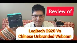 Review of Chinese Unbranded 1020P Webcam Vs Logitech C920 1080P Webcam
