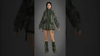 #tutorial #fashion #games #fortnite #3d #clo3d  #fashiondesigner #marvelousdesigner #animation