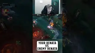 YOUR RENATA VS ENEMY RENATA #worlds #leagueoflegends