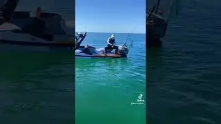 Jet ski fishing. 2022 Seadoo Fish Pro Trophy. #seadoo #jetski