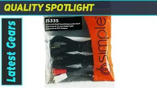 iSimple IS335 Dash Mountable Auxiliary Input Adapter: Enhance Your Car Audio Experience