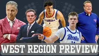 2025 March Madness: West Region Preview | Is Florida The Best Team in the Country?