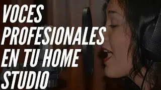 COMO OBTENER VOCES PROFESIONALES DESDE UN HOME STUDIO- ARMANDO MI HOME STUDIO 2020 - LECCIÓN1/4