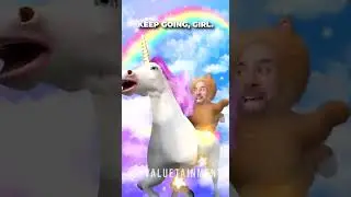 “I’m Riding A Unicorn!”