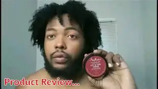 Shea Moisture MEN LOC & Curl Créme PRODUCT REVIEW #IAMJAC #Vlog Arie's Beard PORN