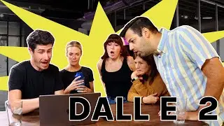 Dall E 2 Recreates REAL Scenes in Our Office! || Crema