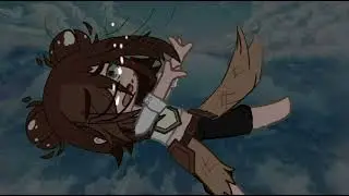 Feels like flying, but maybe were dying | Gacha meme