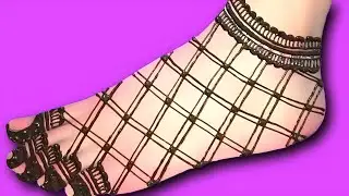 Most Beautiful feet mehndi design 2023|feet mehndi design | easy bridal feet mehndi design | mehandi