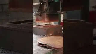 Heavy Duty Metal Press Machine in Action