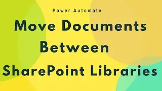 Power Automate Copy Files between SharePoint Document Libraries based on a Metadata Condition