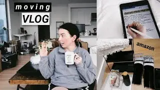 MOVING VLOG #2! To-Do List, Moving in! Unpacking, Amazon Home Haul...
