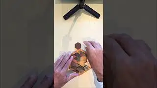 Hexagon Wooden Puzzle Solution 1 #puzzle