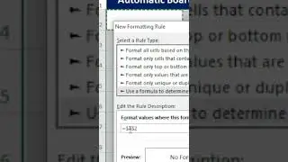 Automatic Border in Excel | How to create Dynamic Border in Excel without VBA
