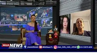 Milk News Tv 02-10-2024 Flávia Loureiro e Rita Gasparin analisam a nova era, apocalipse e as guerras