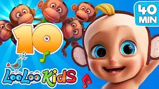 Ten in The Bed - S4EP54 Dance Along Super Mix - LooLoo Kids Songs for Kids
