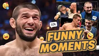 Khabib Funniest Moments That'll Make You LOL 😂