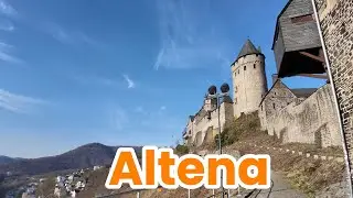 Altena Castle Walk – Scenic Town & Historic Fortress in Germany 🇩🇪 4K
