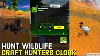 Hunt Wildlife and Craft a Hunter's Cloak in Fortnite Season 6 Chapter 2!