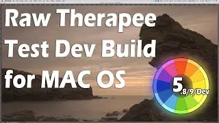 Raw Therapee Dev Build for Mac OS