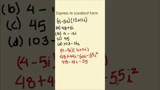 Express in standard form / complex numbers / cbse math / class 10 math chapter 10 complex numbers