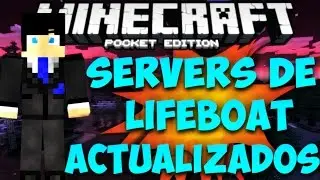 Servers De Lifeboat Actualizados| Minecraft PE v0.14.0