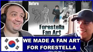 FORESTELLA FAN ART - MAKING OF