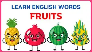 Fruits Name | Kids Vocabulary | Learn English for kids | English Learning | English Vocabulary