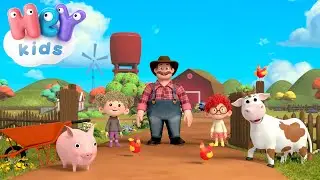 La Fermă 🧑‍🌾 Cântece cu animale domestice 🐮 HeyKids