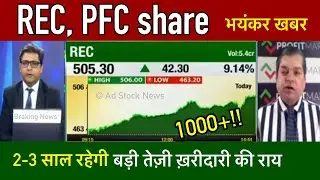 REC,PFC share latest news | Rec share latest news | Pfc share latest news