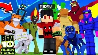 *NOVO* MOD DO BEN 10 FORÇA ALIENÍGENA NO MINECRAFT! ‹‹ P3DRU ››