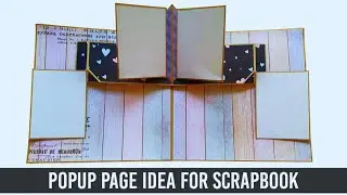 popup page idea | popup element | scrapbook page idea | popup card tutorial | interactive card