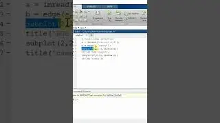 Canny edge in Matlab
