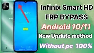 Infinix Smart HD || FRP BYPASS || New Update method 100% Working