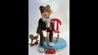 МК ватная подвижная игрушка «Тедди долл» 