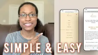 How to Edit Your Showit Template Mobile Navigation