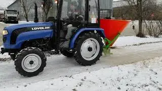 Обзор на разбрасыватель песка