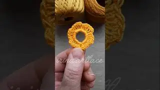 🏵 Цветок крючком Быстро и просто Ирландское кружево