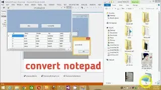 How to Export Datas From DataGridview to Text File Convert NOTEPAD in .NET by using c#