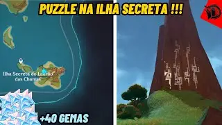 Puzzle da Ilha Secreta do Ladrão das Chamas - Genshin Impact 5.0