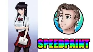 Komi-san from Komi Can't Communicate || Speedpaint
