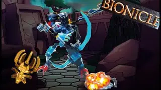 Build and Review Lego Bionicle Ice Skull, (Shoot The Skull Spider)