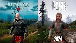 The Witcher 3 vs Smuta - Details and Physics Comparison