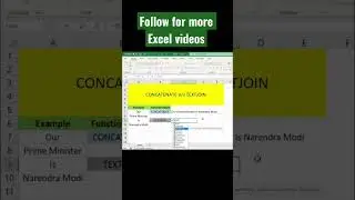 CONCATENATE vs TEXTJOIN - Trick 105 
