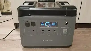 Oukitel P2001E - измерение потребления и отдачи ватт