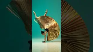 🇺🇦 Model poses for photoshoot📸 Rhythmic Gymnastics. Model Valeriia