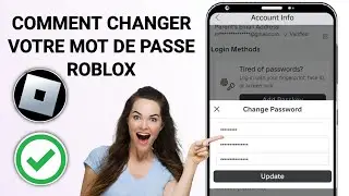 Comment changer le mot de passe dans Roblox | Changer le mot de passe Roblox 2024