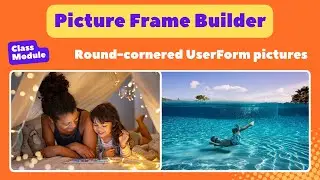 Converting Excel UserForm Images into Round Cornered Images