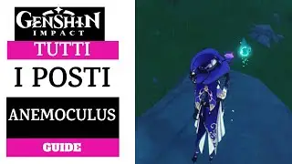 All positions of Anemoculus - Genshin Impact